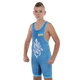 Трико для борьбы детское Ukraine SP-Sport 6606 размер 5XS (138-142см) Blue - изображение 2