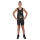 Трико для борьбы детское Ukraine SP-Sport 6607-1 размер 6XS (133-137см) Black - изображение 4