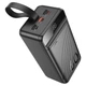 Портативный аккумулятор HOCO J123C Element 60000mAh 22.5W Black - изображение 4