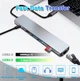 USB 3.0 хаб + кардридер + конвертер HDMI 4K, LAN 8 в 1 SmartGo - изображение 4