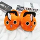 Тапочки-кигуруми Аниме Pochita Почита My Kigu Домашние Для Девочки Мягкие Плюшевые Оранжевый 35-41 (Д13154) - изображение 5