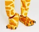 Капці-кігурумі Пазурі Лапи Жирафа Для Дівчинки My Kigu Домашні М'які Плюшеві Помаранчевий 39-41 (Д13048) - зображення 2
