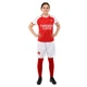 Форма футбольная детская с символикой футбольного клуба ARSENAL домашняя 2024 SP-Planeta CO-6276 (полиэстер, размер 20, красный-белый) - изображение 4