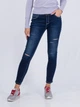 Завужені джинси з декоративними розрізами Vero Moda 317149507 L (83476L) Синій - зображення 1