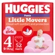 Подгузники-трусики Huggies Little Movers/Pants 4 Mega 9-14 кг для девочек 52 шт (5029053547541) - изображение 1