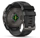 Смарт-годинник Garmin Fenix 8 51 mm AMOLED Sapphire, Carbon grey DLC with Black/pebble grey silicone band (010-02905-21) - зображення 5