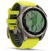 Смарт-часы Garmin Fenix 8 47 mm Solar Sapphire, Titanium with Amp yellow/graphite silicone band (010-02906-21) - изображение 2