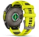 Смарт-часы Garmin Fenix 8 47 mm Solar Sapphire, Titanium with Amp yellow/graphite silicone band (010-02906-21) - изображение 6