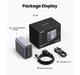 Зарядное устройство UGREEN CD333 Nexode 300W 4xUSB-C, USB-A GaN Wall Charger Gray (90903B) - изображение 3