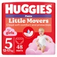 Подгузники-трусики Huggies Little Movers/Pants 5 Mega 12-17 кг для девочек 48 шт (5029053547626) - изображение 1