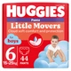 Подгузники-трусики Huggies Little Movers/Pants 6 Mega 15-25 кг для мальчиков 44 шт (5029053547657) - изображение 1