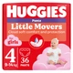Подгузники-трусики Huggies Little Movers/Pants 4 Jumbo 9-14 кг для девочек 36 шт (5029053564258) - изображение 1