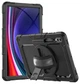 Чехол Carbon Armor Cover Tablet на Samsung Galaxy Tab S10 Ultra (14.6") / защитный чехол для планшета с ремешком в комплекте / (черный) - изображение 1
