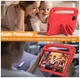 Дитячий чохол Kids Case на планшет Xiaomi Redmi Pad SE (8.7") 2024 / червоний - зображення 5
