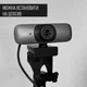 Веб камера 2к HD-CAM вебкамера для компьютера пк стримов с встроенным микрофоном и автофокусом вебка web камеры full hd 2560 х 1440 + LED светильник - изображение 8