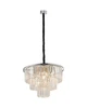 Люстра кришталева сучасна Nowodvorski 7617 срібна Cristal E14 9x40W - изображение 2