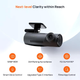Автомобільний відеореєстратор Xiaomi 70mai Dash Cam M310 Grey 2K QHD (керування зі смартфону) - зображення 4