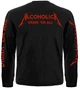 Футболка з довгим рукавом Rockway Alcoholica "Drink `Em All" Чорний, Розмір S - изображение 2