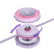 Кабель Baseus Bright Mirror 2 Series Retractable 3-in-1 Fast Charging Data Cable USB to M+L+C 3.5A 1.1m Purple (CAMJ010005) - изображение 4