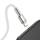 Кабель Baseus Cafule Series Metal Data Cable USB to IP 2.4A 1m White (CALJK-A02) - изображение 6