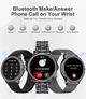 Смарт-часы для женщин Smart Fitonme Black с мониторингом здоровья - изображение 2