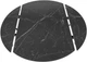 Обеденный стол HESTIA B54029-4 80(130)x130x77 см Черный + песочно-черный, матовое покрытие (АР000107620) - изображение 6