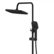 Душова система універсальна Qtap Gemini на три споживачі (з виливом) QTGEM111BLM45686 Black Matt чорна - зображення 3