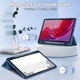 Чохол TPUCristal Pen holder Lenovo Tab M11 Xiaoxin Pad 2024 11 Синій - зображення 5