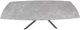 Обеденный стол HESTIA B5609B 160(240)x90x77 см Серый Эрмес + черный песок, матовое покрытие (АР000107625) - изображение 6