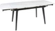 Обеденный стол HESTIA B5621-3 120(180)x80x75 см Яркий горный камень + черный песок, глянцевое покрытие (АР000106667) - изображение 7