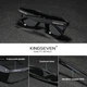 Женские поляризационные солнцезащитные очки KINGSEVEN N756 Black - изображение 4