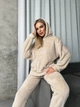 Жіночий костюм для дому із махри (світшот+штани) Uaclothes 46-48 Бежевий (like29908-101161350) - изображение 3
