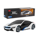 Машинка RASTAR BMW i8 на дистанційному керуванні + пульт 2,4 ГГц 1:24 білий 48400 - зображення 1