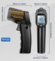 Инфракрасный безконтактный термометр пирометр ANENG TH103 (-20-380°C) - изображение 3