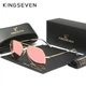 Чоловічі поляризаційні сонцезахисні окуляри KINGSEVEN 7117 Gold Pink - зображення 1
