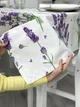 Скатерть водоотталкивающая Delux Textil Лаванда 140 х 110 см (366280) - изображение 3