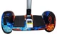 Гироскутер-сигвей с ручкой Smart Balance A8 Premium 10.5" Огонь и лед - изображение 8