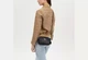 Женская кожаная сумка Coach Mini Jamie Camera Bag черная - изображение 6