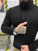 Тактическая кофта флисовая с креплением для шевронов Polartec Tactical Fleece Black L - изображение 5