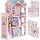 Ляльковий будинок Ecotoys 3 поверхи з меблями 123 см (8106) (5905817003389) - зображення 2