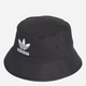 Kapelusz przeciwsłoneczny dziecięcy bawełniany adidas Bucket Hat AC AJ8995 54-55 cm Czarny (4056559601836) - obraz 3