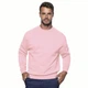 Свитшот JHK, SWEATSHIRT, толстовка унисекс, мужской реглан, розовый, размер S - изображение 1