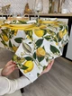 Скатерть водоотталкивающая Delux Textil Лимоны 140 х 110 см (366424) - изображение 2