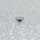 Срібна каблучка з натуральним агатом 1.035ct, вага виробу 2,62 гр (2171171) - зображення 7