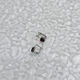 Серебряные серьги с натуральным рубином 2.285ct (2172727) - изображение 6