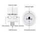 Бездротовий дверний дзвінок USB Wirelles Door Bell білий - зображення 5