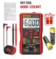 Мультиметр ANENG M118A Auto 6000 counts с фонариком + батарейки - изображение 1