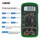 Мультиметр Aneng AN8205C Orange щупи + термопара. - зображення 8