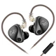 Наушники KZ Knowledge Zenith Castor Harman Target With Improved Bass Version, Gray, Mic - изображение 1