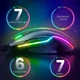 Проводная компьютерная игровая мышь Onikuma CW905 с RGB подсветкой Black - изображение 4